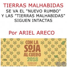 TIERRAS MALHABIDAS - Por ARIEL ARECO - Ao 2018